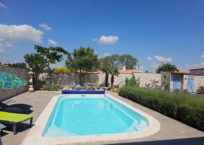 Maison 2 Chambres Piscine Wifi Pres De La Mer Pas D Animaux